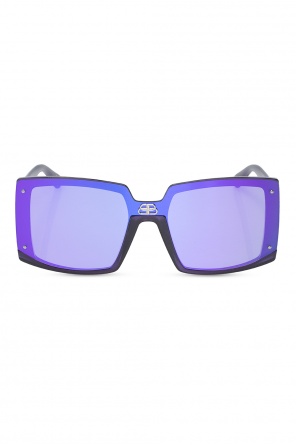 vogue eyewear square tortoiseshell sunglasses